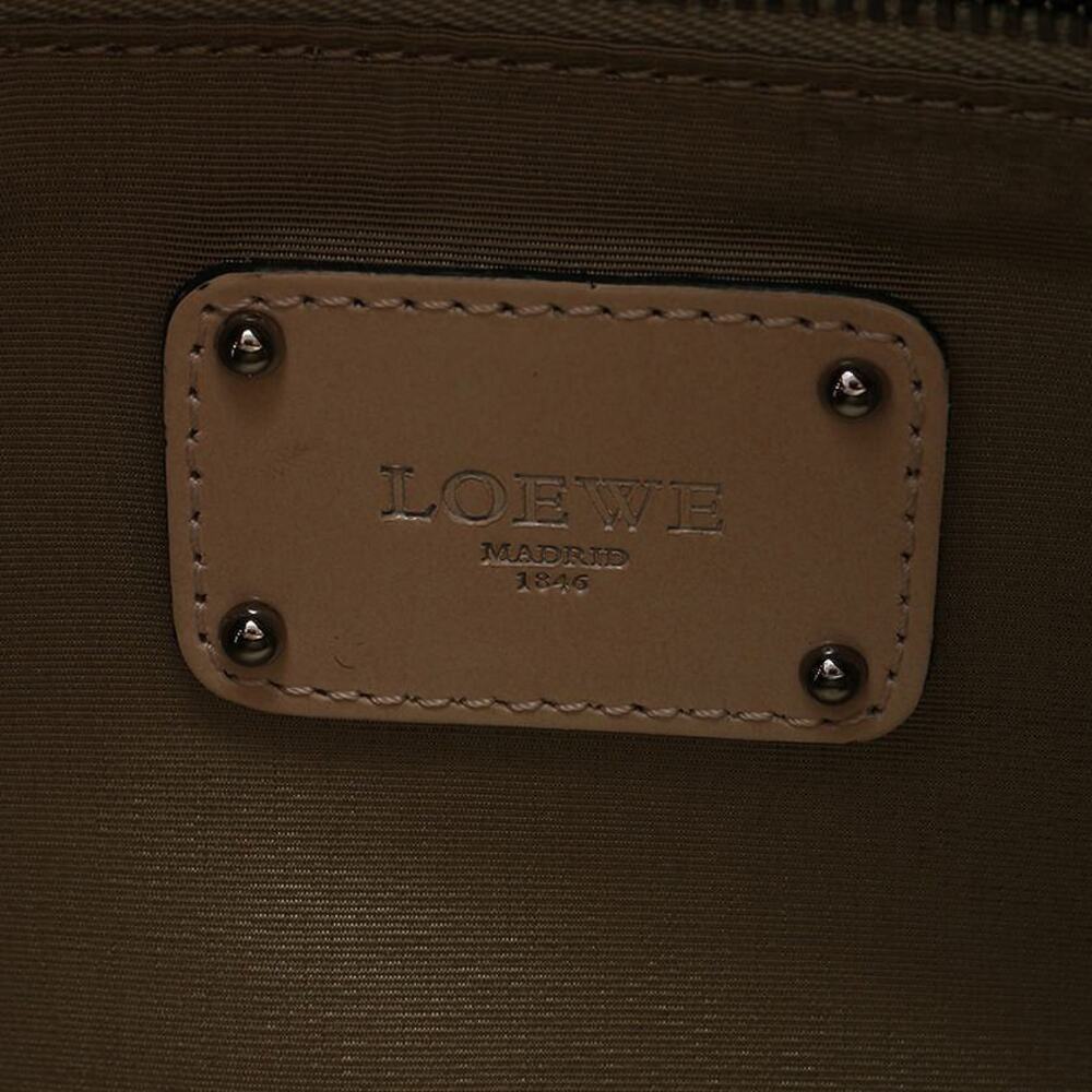 Loewe Amazona Handbag Calfskin Beige - Picture 7 of 9